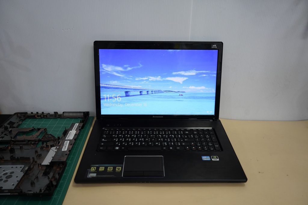 เปลี่ยนบอดี้เครื่อง LENOVO G770 G780 บอดี้แตก บอดี้พัง เวลาเปิดหน้าจอบอดี้อ้า