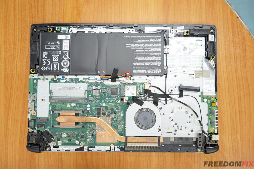 เปลี่ยนคีย์บอร์ด ACER A515 A515-51 คีย์บอร์ดเสีย กดไม่ติด พิมพ์ไม่ได้ บางปุ่ม เปลี่ยนแป้นใหม่