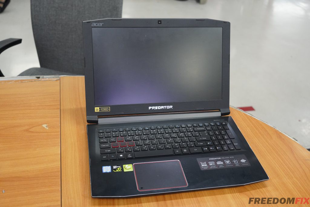 ซ่อมโน๊ตบุ๊ค ACER Helios Predator 300 G3-571 เปิดไม่ติด ไฟไม่เข้า เครื่องพัง ใช้งานไม่ได้