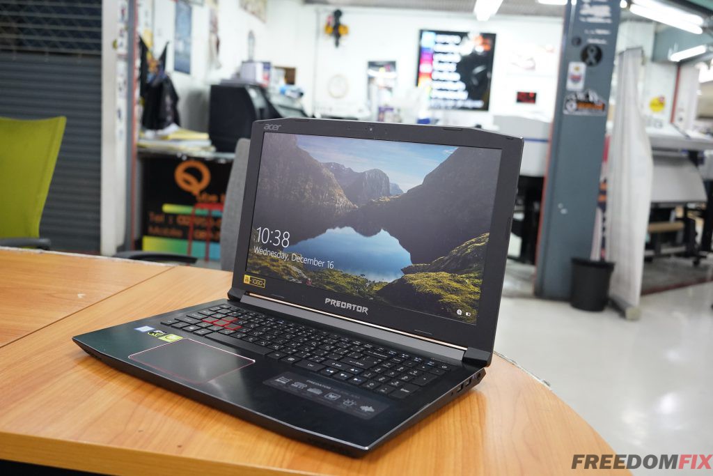 ซ่อมโน๊ตบุ๊ค ACER Helios Predator 300 G3-571 เปิดไม่ติด ไฟไม่เข้า เครื่องพัง ใช้งานไม่ได้