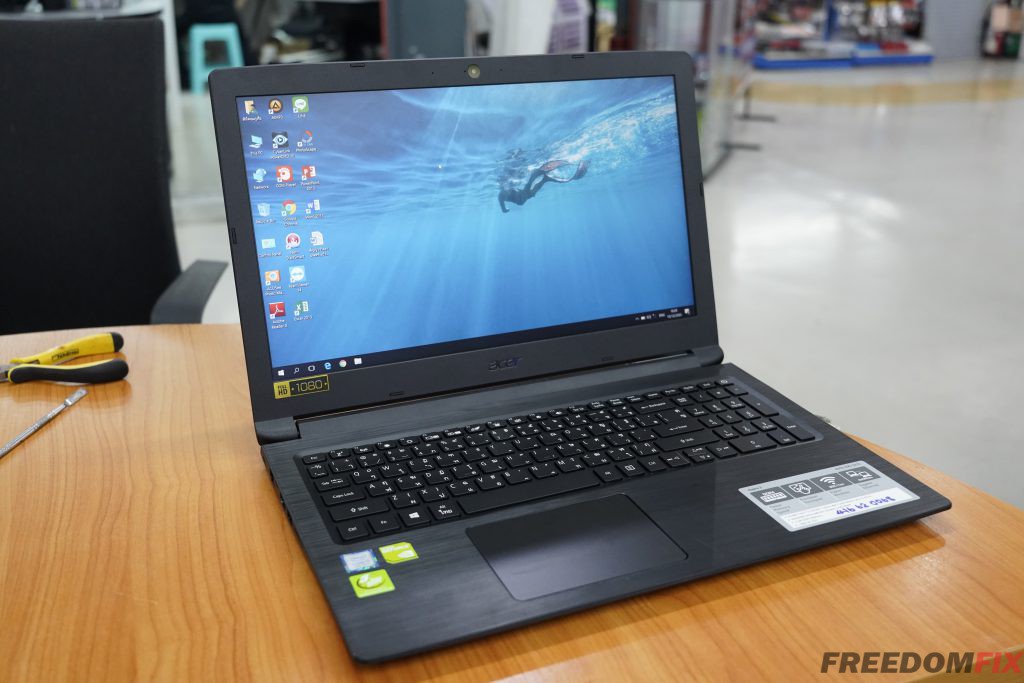 เปลี่ยนคีย์บอร์ด ACER A315-53G เปิดไม่ติด คีย์บอร์ดเสีย กดไม่ติด
