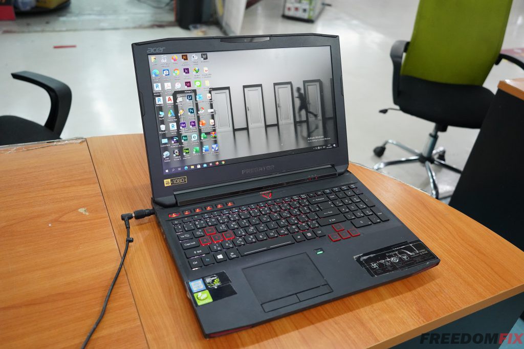 เปลี่ยนคีย์บอร์ด ACER Predator G9-591 กดไม่ติด ปุ่มหลุด คีย์บอร์ดเสีย ปุ่มพัง แป้นกดไม่ได้ เปลี่ยนรคีย์บอร์ดใหม่