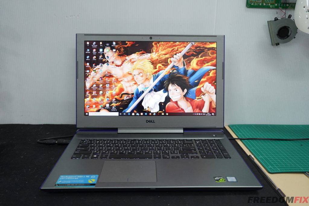 ซ่อมเมนบอร์ด DELL 7570 P71F เปิดไม่ติด ไฟไม่เข้า ภาคจ่ายไฟมีปัญหา เมนบอร์ดเสีย