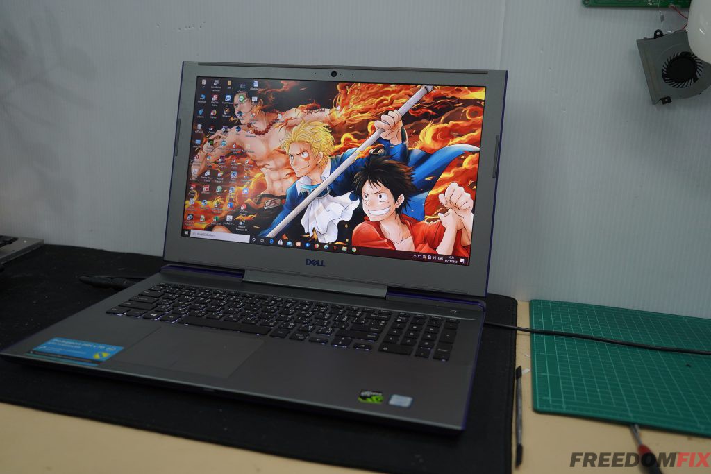 ซ่อมเมนบอร์ด DELL 7570 P71F เปิดไม่ติด ไฟไม่เข้า ภาคจ่ายไฟมีปัญหา เมนบอร์ดเสีย