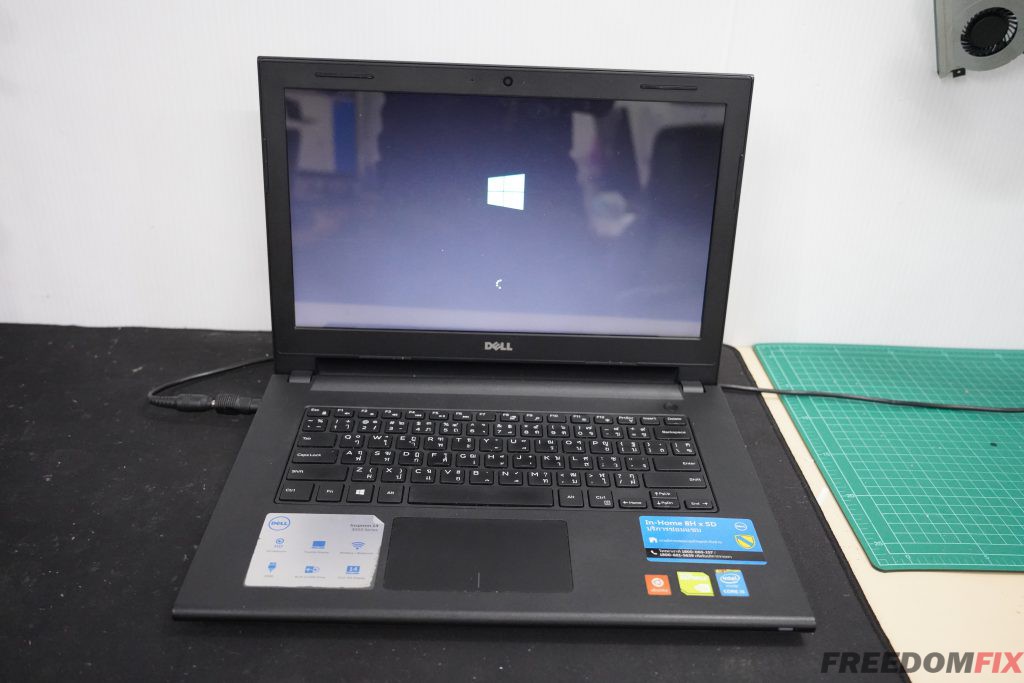 ซ่อมโน๊ตบุ๊ค DELL 14 3000 Series เปิดไม่ติด ไฟไม่เข้า เมนบอร์ดเสีย ภาคจ่ายไฟมีปัญหา