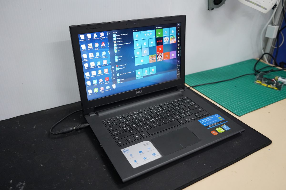 ซ่อมโน๊ตบุ๊ค DELL 14 3000 Series เปิดไม่ติด ไฟไม่เข้า เมนบอร์ดเสีย ภาคจ่ายไฟมีปัญหา