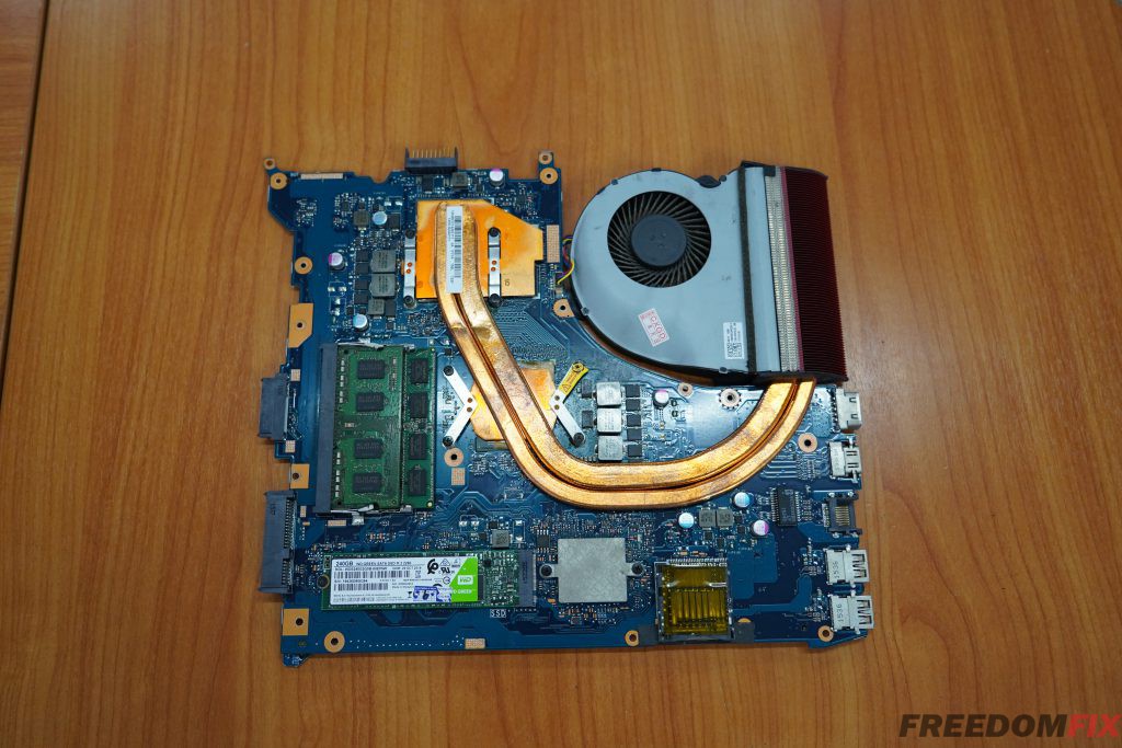 ซ่อมโน๊ตบุ๊ค ASUS GL552 เปิดไม่ติด ไฟไม่เข้า เมนบอร์ดเสีย ภาคจ่ายไฟมีปัญหา