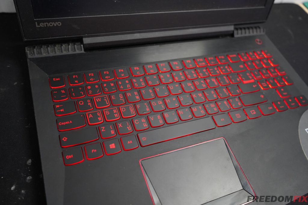 เปลี่ยนคีย์บอร์ด LENOVO Y520 Y520-15IKBN คีย์บอร์ดเสีย กดไม่ติด ปุ่มหลุด คีย์บอร์ดพัง