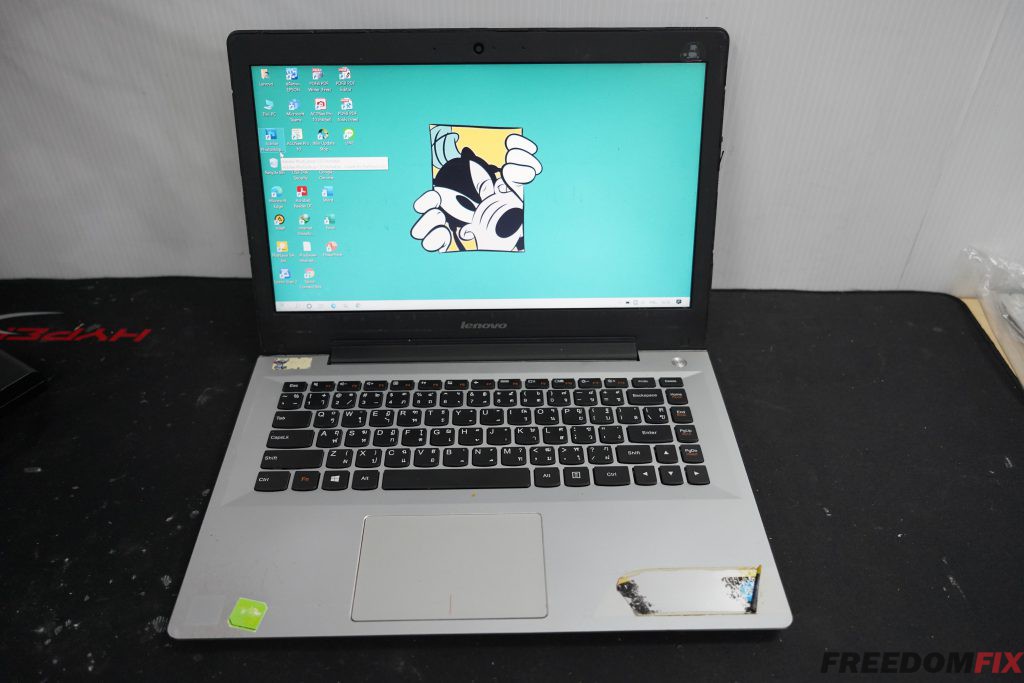 รับเปลี่ยนคีบอร์ด LENOVO 500S ปุ่มเสีย กดไม่ติด