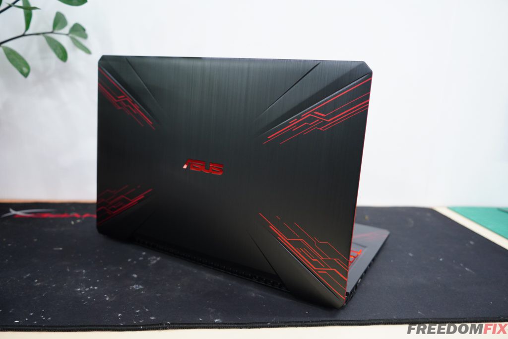 เปลี่ยนบอดี้กรอบจอ ASUS FX504 กรอบแตก บานพับหัก เวลาเปิด พับหน้าจอไม่ได้ ต้องเปลี่ยนกรอบพร้อมบานพับ