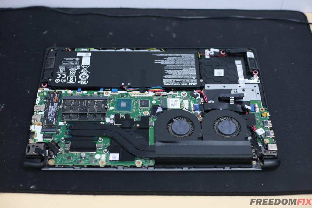 ซ่อมโน๊ตบุ๊ค ACER Aspire A715-72G เปิดไม่ติด ไฟไม่เข้า เครื่องพัง ใช้งานไม่ได้ เมนบอร์ดเสีย ภาคจ่ายไฟมีปัญหา