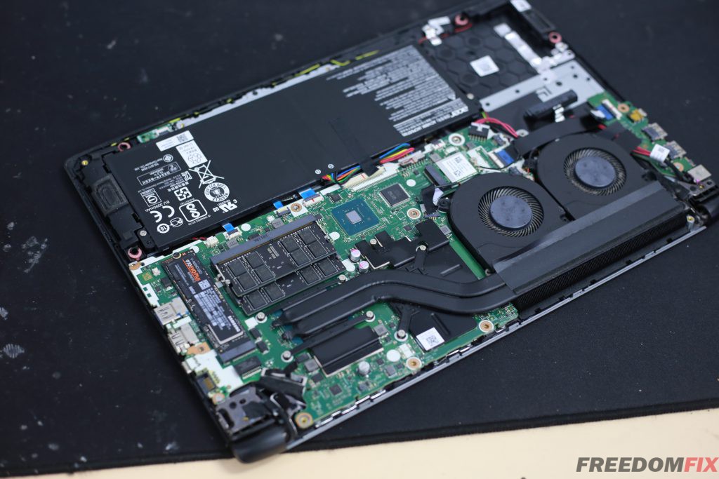 ซ่อมโน๊ตบุ๊ค ACER Aspire A715-72G เปิดไม่ติด ไฟไม่เข้า เครื่องพัง ใช้งานไม่ได้ เมนบอร์ดเสีย ภาคจ่ายไฟมีปัญหา