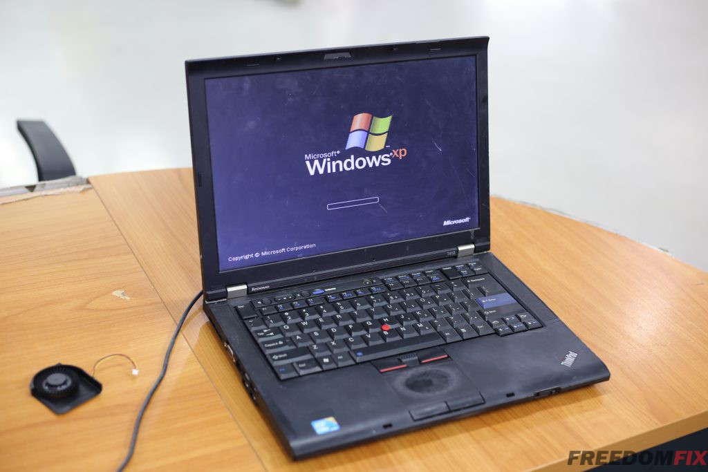 เปลี่ยนพัดลม Lenovo T410 CPU FAN ERROR พัดลมเสีย เปลี่ยนใหม่