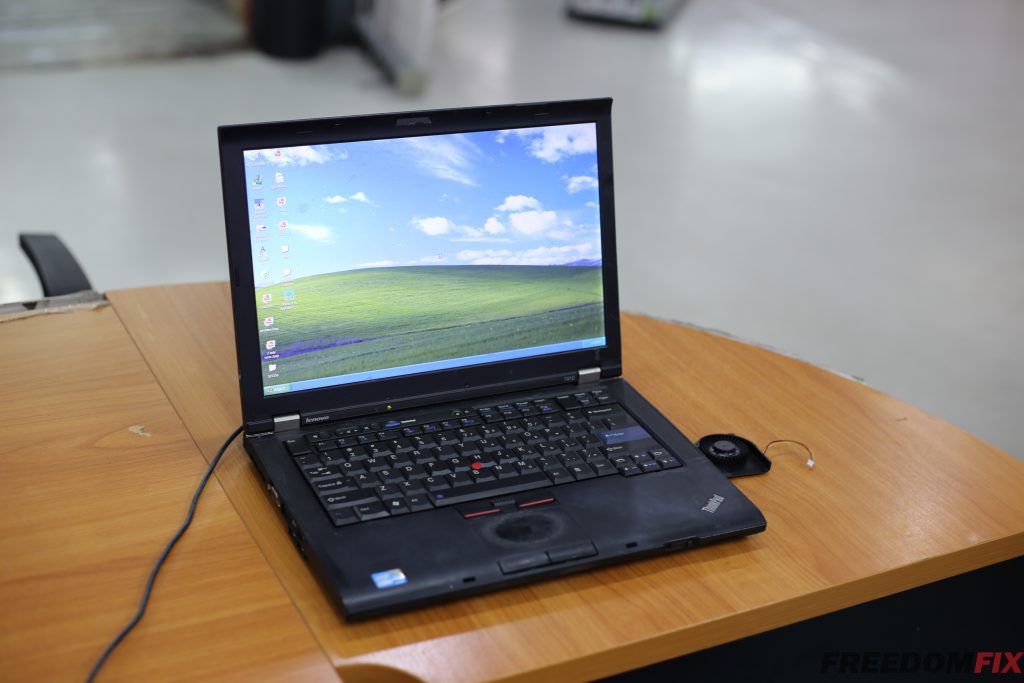 เปลี่ยนพัดลม Lenovo T410 CPU FAN ERROR พัดลมเสีย เปลี่ยนใหม่