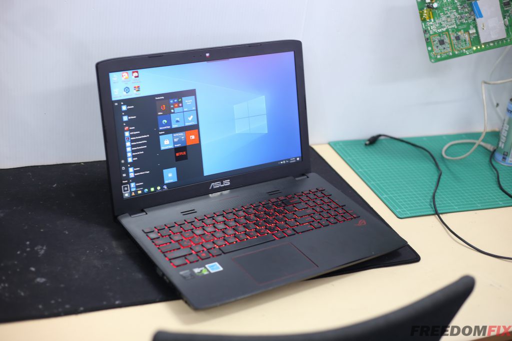 เปลี่ยนจอโน๊ตบุ๊ค ASUS GL552 จอขาว จอเสีย จอเป็นเส้น เปลี่ยนจอใหม่ 15.6 นิ้ว FHD IPS LINE: FREEDOMFIX พันทิพย์งามวงศ์วาน