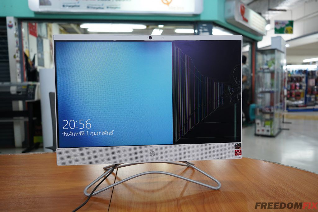 เปลี่ยนจอ HP 22-C 22-C1068D ALL-IN-ONE (ออลอินวัน) จอแตก จอร้าว จอเสีย จอเป็นเส้น