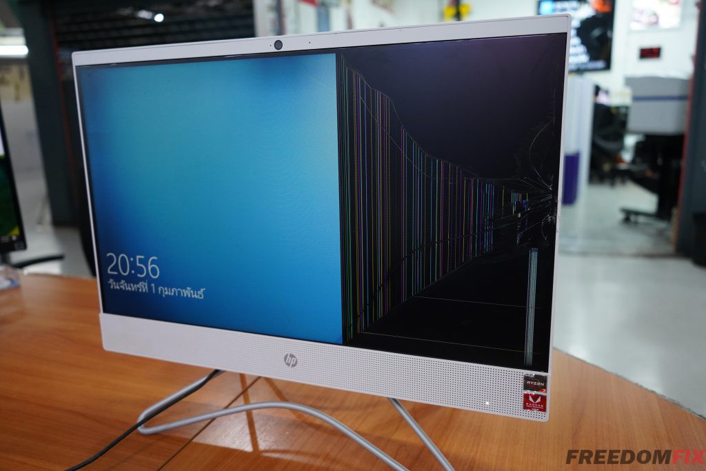 เปลี่ยนจอ HP 22-C 22-C1068D ALL-IN-ONE (ออลอินวัน) จอแตก จอร้าว จอเสีย จอเป็นเส้น