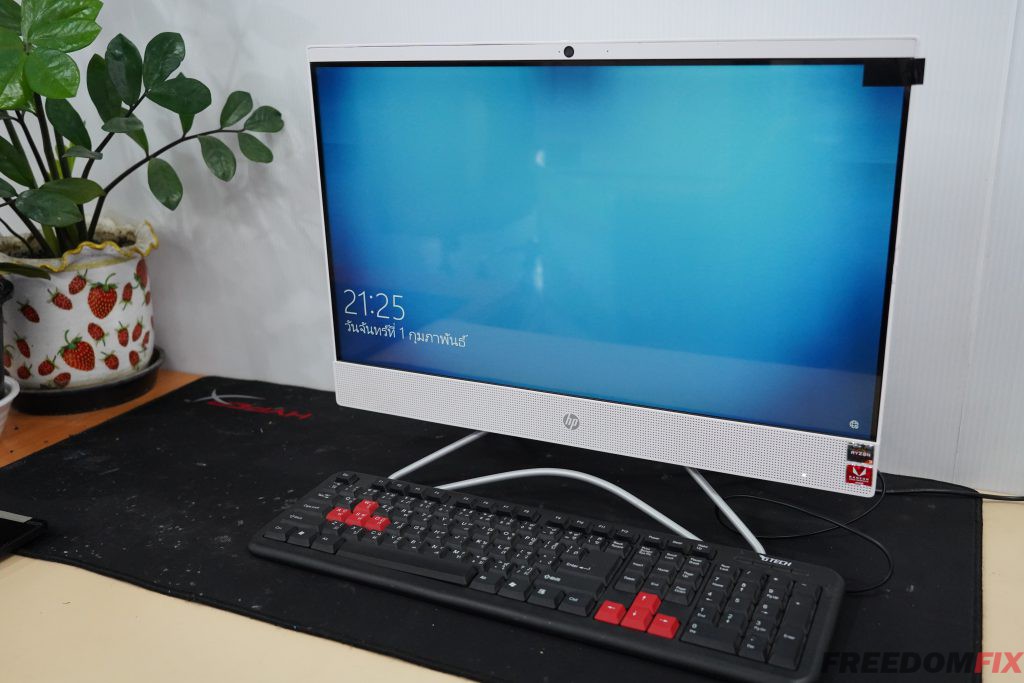 เปลี่ยนจอ HP 22-C 22-C1068D ALL-IN-ONE (ออลอินวัน) จอแตก จอร้าว จอเสีย จอเป็นเส้น