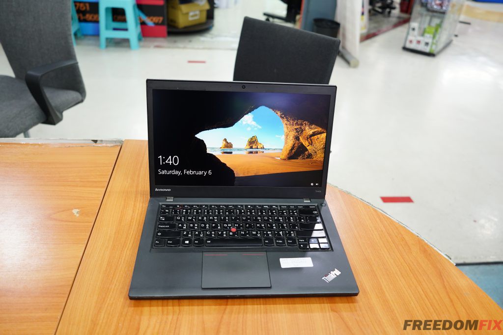 รับเปลี่ยนจอ LENOVO T440S จอแตก จอร้าว จอเสีย จอเป็นเส้น HD+ เปลี่ยนเป็น FHD IPS LINE @FREEDOMFIX พันทิพย์งามวงศ์วาน ชั้น 5 ห้อง 5011/1