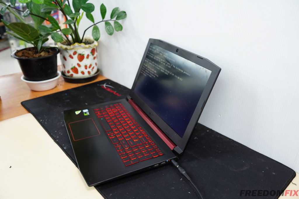 รับเปลี่ยนกรอบจอ ACER Nitro 5 กรอบจอแตก บอดี้แตก เปลี่ยนบอดี้ใหม่ ฝาจอแตก อ้า เปิดปิดเครื่องไม่ได้ รุ่นเครื่อง AN515-51 LINE @FREEDOMFIX