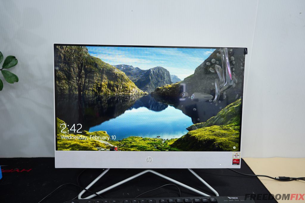 รับเปลี่ยนจอคอม ออลอินวัน HP 22-d 22-df0201d 21.5 นิ้ว จอแตก จอร้าว จอเสีย จอเป็นเส้น จอพัง เปลี่ยนจอใหม่ได้ครับ LINE @FREEDOMFIX