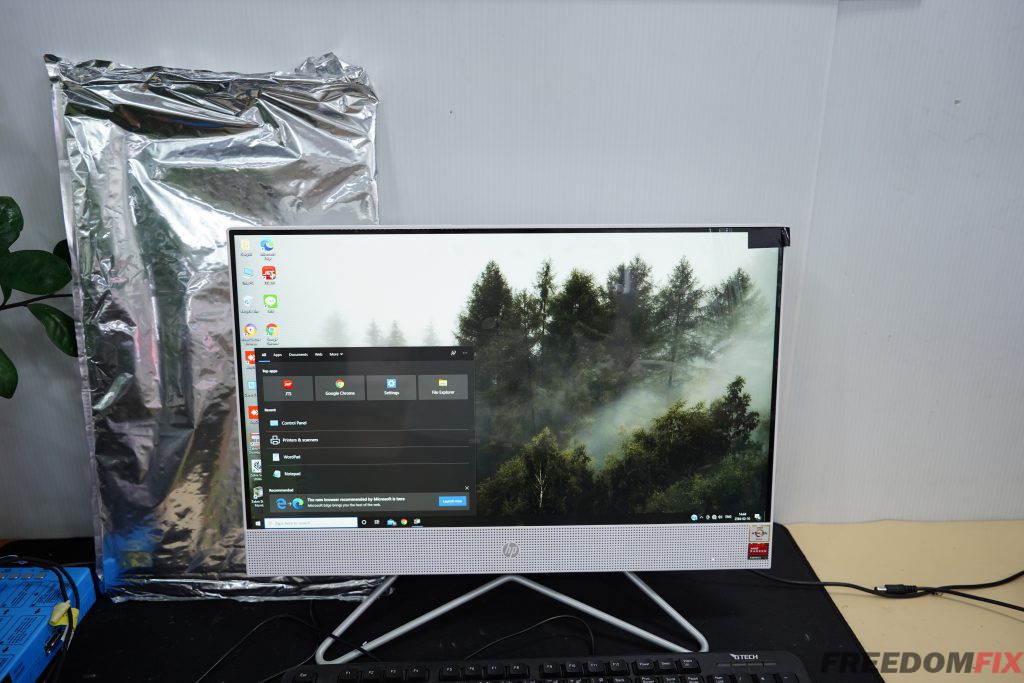 รับเปลี่ยนจอคอม ออลอินวัน HP 22-d 22-df0201d 21.5 นิ้ว จอแตก จอร้าว จอเสีย จอเป็นเส้น จอพัง เปลี่ยนจอใหม่ได้ครับ LINE @FREEDOMFIX