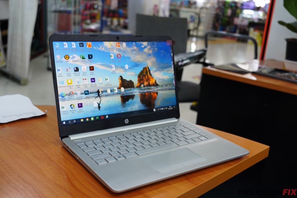 รับเปลี่ยนจอโน๊ตบุ๊ค HP 14S-DK 14S-DK0110AU 14 นิ้ว FHD IPS จอแตก จอร้าว จอเสีย จอเป็นเส้น เปลี่ยนจอใหม่ LINE @FREEDOMFIX