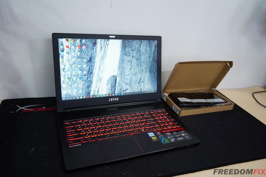 รับเปลี่ยนแบตโน๊ตบุ๊ค MSI GS63 BTY-M6J แบตบวม ไม่เก็บไฟ เปลี่ยนแบตเตอรี่ใหม่ LINE @FREEDOMFIX