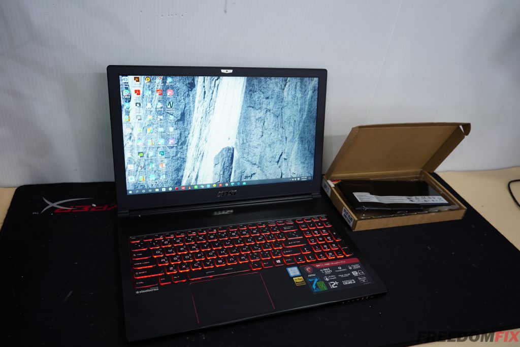 รับเปลี่ยนแบตโน๊ตบุ๊ค MSI GS63 BTY-M6J แบตบวม ไม่เก็บไฟ เปลี่ยนแบตเตอรี่ใหม่ LINE @FREEDOMFIX