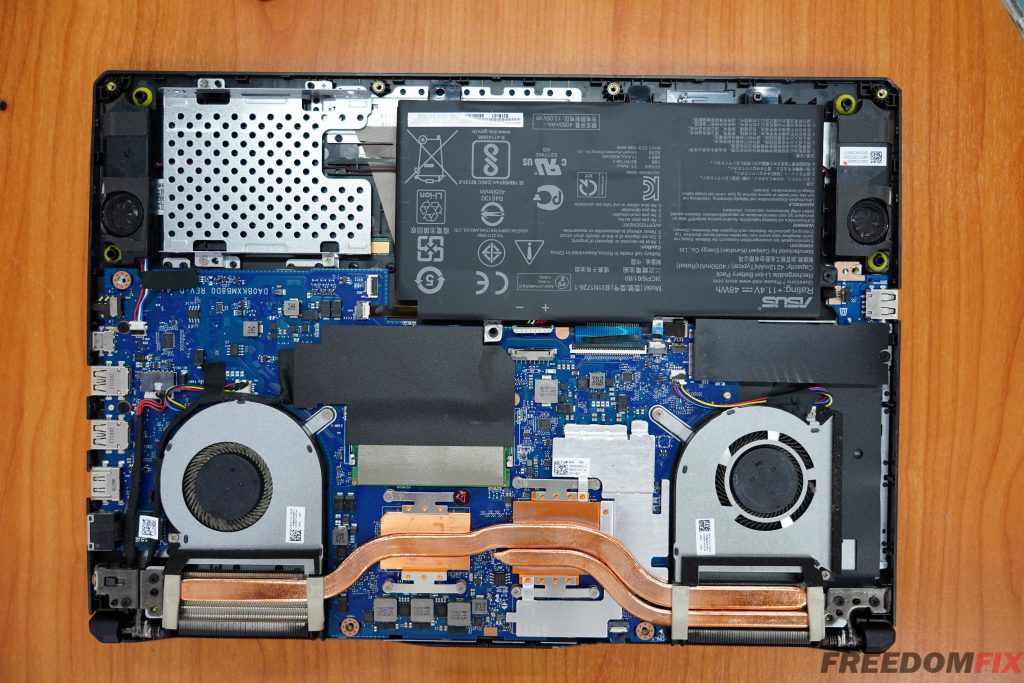 รับซ่อมโน๊ตบุ๊ค ASUS FX505 FX505D เปิดไม่ติด ไฟไม่เข้า เครื่องพัง ใช้งานไม่ได้ เมนบอร์ดเสีย ภาคจ่ายไฟมีปัญหา LINE @FREEDOMFIX