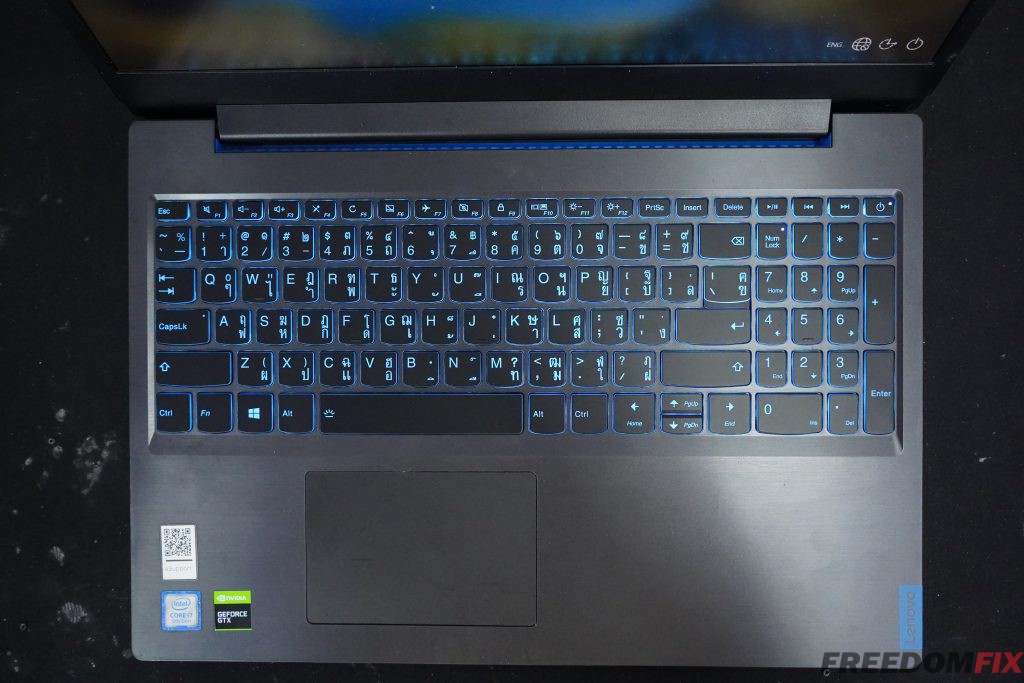 รับเปลี่ยนคีย์บอร์ด LENOVO Idapad L340-15IRH ปุ่มเสีย กดไม่ติด ปุ่มหลุด เปลี่ยนแป้นใหม่ยกแผง LINE @FREEDOMFIX