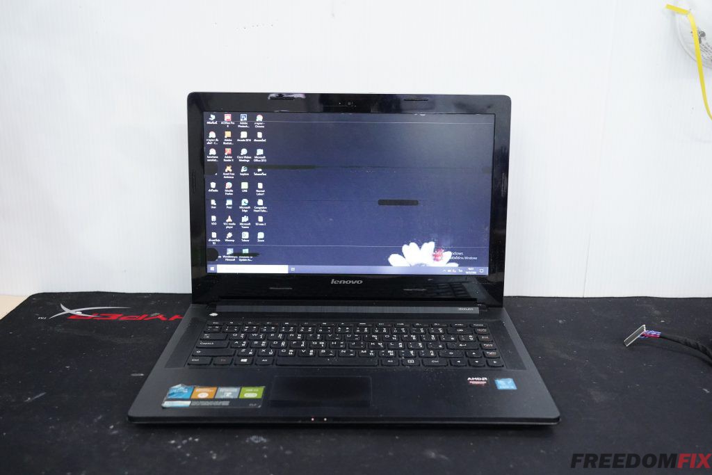 รับเปลี่ยนจอโน๊ตบุ๊ค LENOVO G40 G40-70 จอแตก จอร้าว จอเสีย จอเป็นเส้น จอเป็นวงดำ เปลี่ยนจอใหม่ LINE @FREEDOMFIX