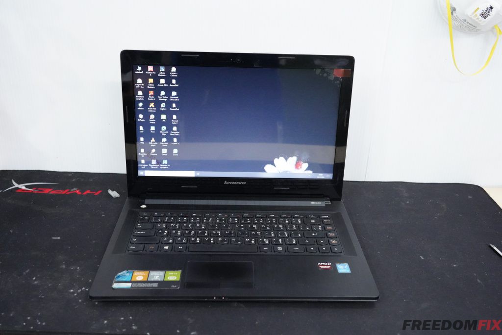 รับเปลี่ยนจอโน๊ตบุ๊ค LENOVO G40 G40-70 จอแตก จอร้าว จอเสีย จอเป็นเส้น จอเป็นวงดำ เปลี่ยนจอใหม่ LINE @FREEDOMFIX