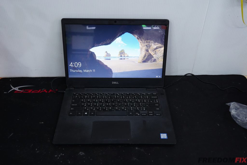 รับเปลี่ยนจอโน๊ตบุ๊ค DELL Latitude 3400 HD 1366X768 จอแตก จอร้าว จอเสีย จอเป็นเส้น เปลี่ยนจอใหม่ LINE @FREEDOMFIX