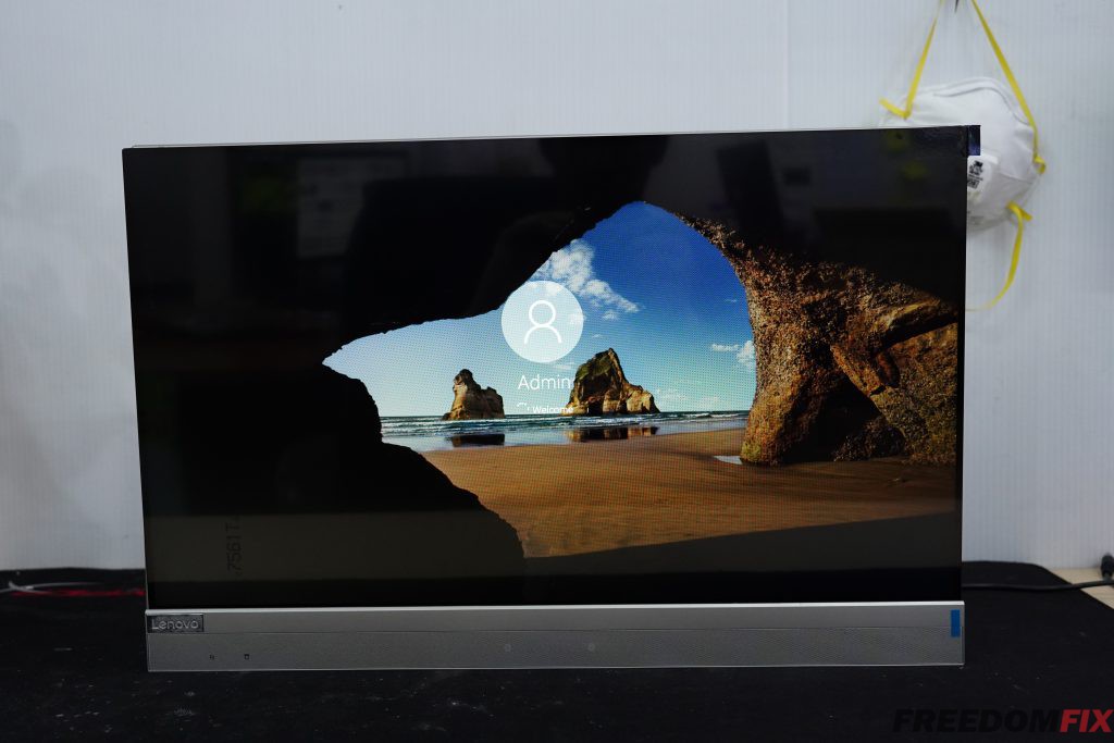 เปลี่ยนจอคอม ออลอินวัน LENOVO 520-22AST 21.5 นิ้ว จอแตก จอร้าว จอเสีย จอเป็นเส้น เปลี่ยนจอใหม่