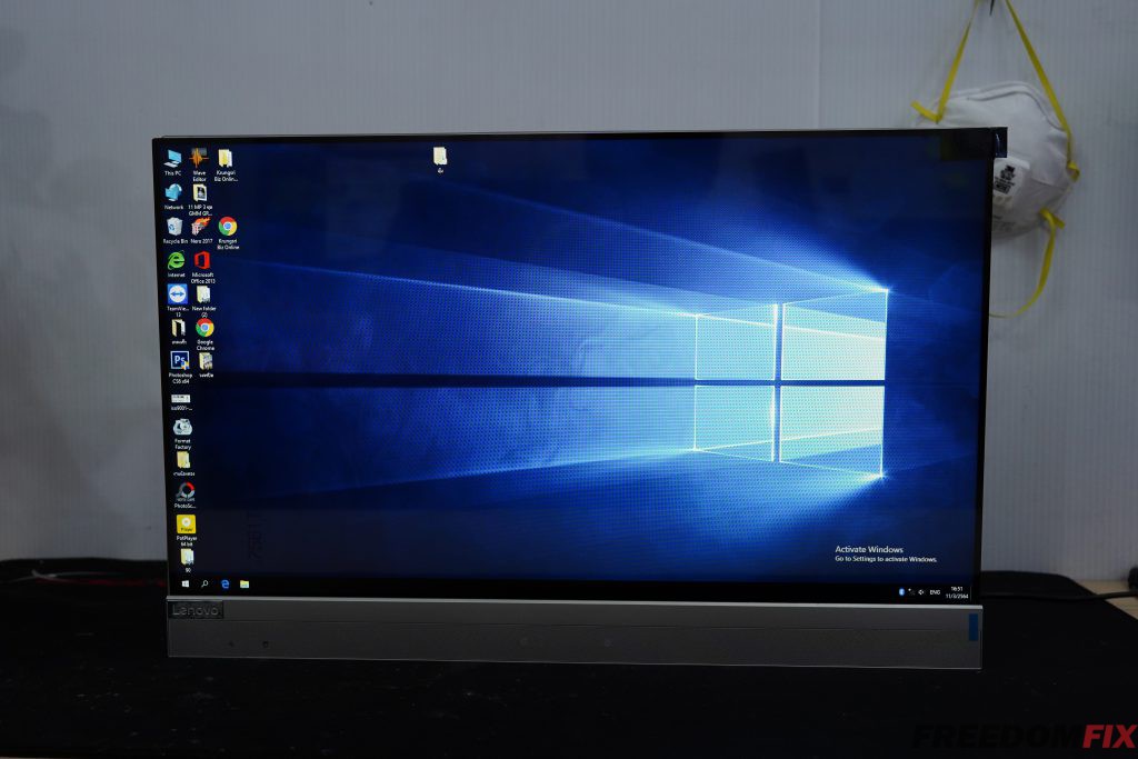 เปลี่ยนจอคอม ออลอินวัน LENOVO 520-22AST 21.5 นิ้ว จอแตก จอร้าว จอเสีย จอเป็นเส้น เปลี่ยนจอใหม่