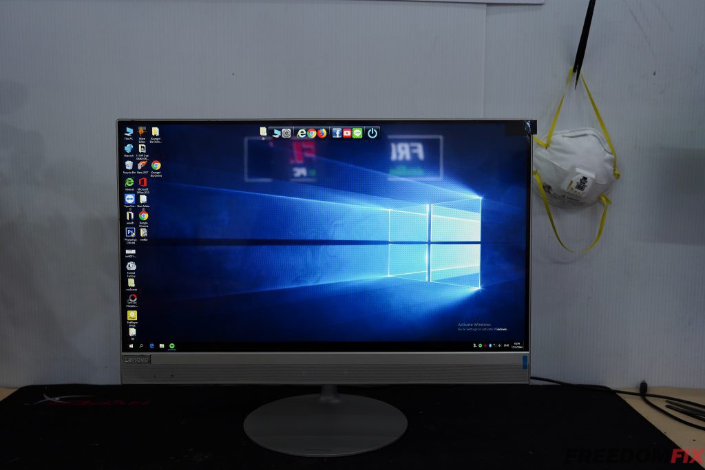เปลี่ยนจอคอม ออลอินวัน LENOVO 520-22AST 21.5 นิ้ว จอแตก จอร้าว จอเสีย จอเป็นเส้น เปลี่ยนจอใหม่