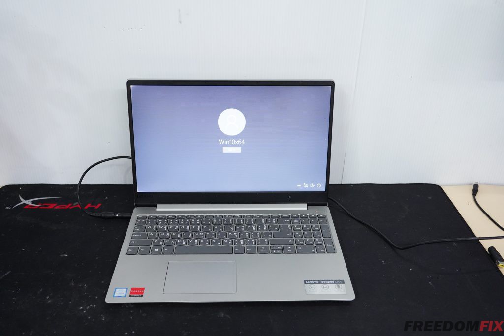 รับซ่อมโน๊ตบุ๊ค LENOVO 330S-15IKB เปิดไม่ติด ไฟไม่เข้า เครื่องพัง ใช้งานไม่ได้ เมนบอร์เสีย ภาคจ่ายไฟมีปัญหา LINE @FREEDOMFIX