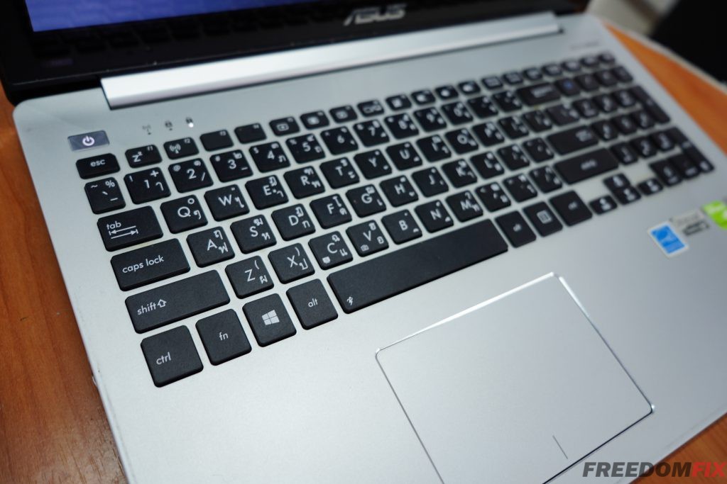 รับเปลี่ยนคีย์บอร์ด ASUS S551L คีย์บอร์ดเสีย กดไม่ติด ปุ่มหลุด ปุ่มพัง ปุ่มกดไม่ติด เปลี่ยนแป้นใหม่ LINE @FREEDOMFIX