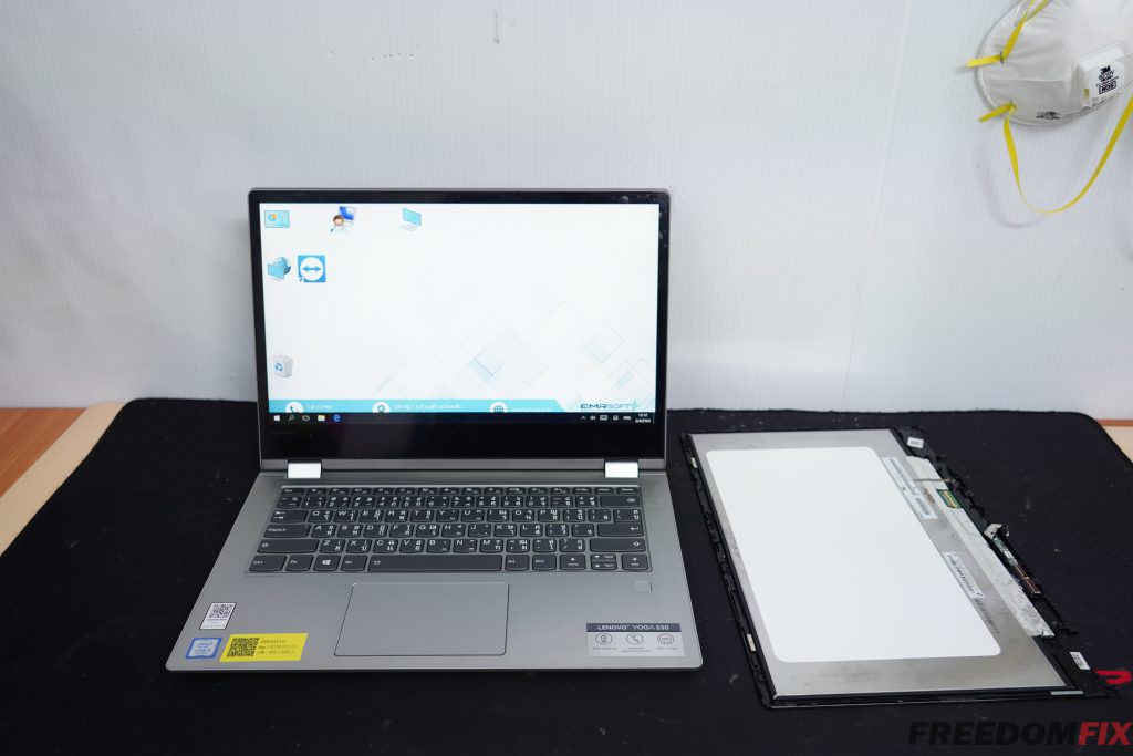 รับเปลี่ยนจอ LENOVO YOGA 530 4นิ้ว จอเสีย ทัชสกรีนใช้งานไม่ได้ เปลี่ยนใหม่ยกชุด LENOVO @FREEDOMFIX