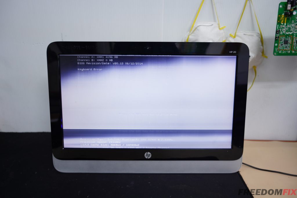 รับเปลี่ยนจอ ALL IN ONE HP 20-2175d All-in-One Desktop PC จอเสีย จอสั่น จอแตก จอร้าว จอเป็นเส้น LINE @FREEDOMFIX