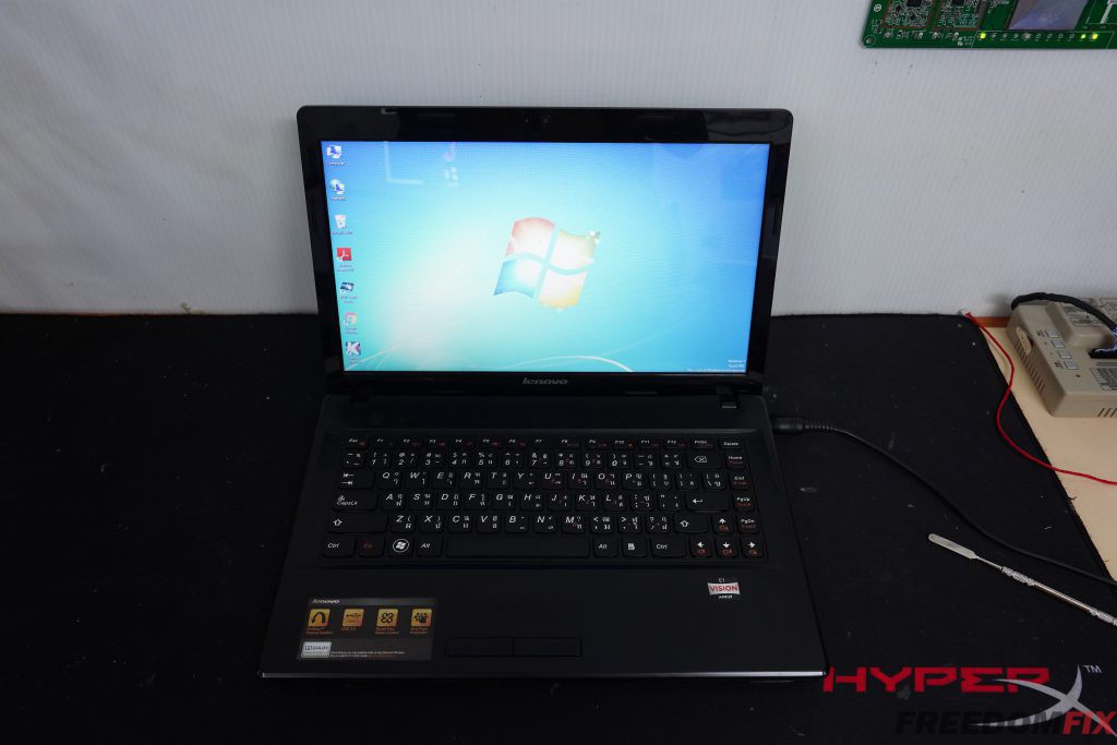 รับเปลี่ยนจอโน๊ตบุ๊ค LENOVO G480 G485 จอแตก จอร้าว จอเสีย จอเป็นเส้น  LINE @FREEDOMFIX