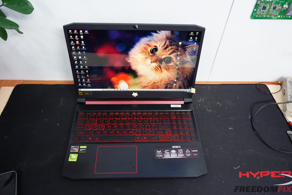 รับเปลี่ยนจอโน๊ตบุ๊ค ACER Nitro 5 AN515-43-R0T3 15.6 120Hz จอแตก จอร้าว จอเสีย จอเป็นเส้น จอพัง LINE @FREEDOMFIX