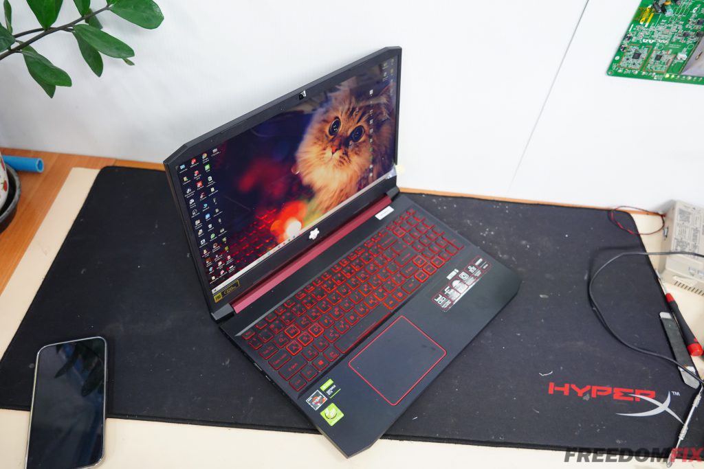 รับเปลี่ยนจอโน๊ตบุ๊ค ACER Nitro 5 AN515-43-R0T3 15.6 120Hz จอแตก จอร้าว จอเสีย จอเป็นเส้น จอพัง LINE @FREEDOMFIX