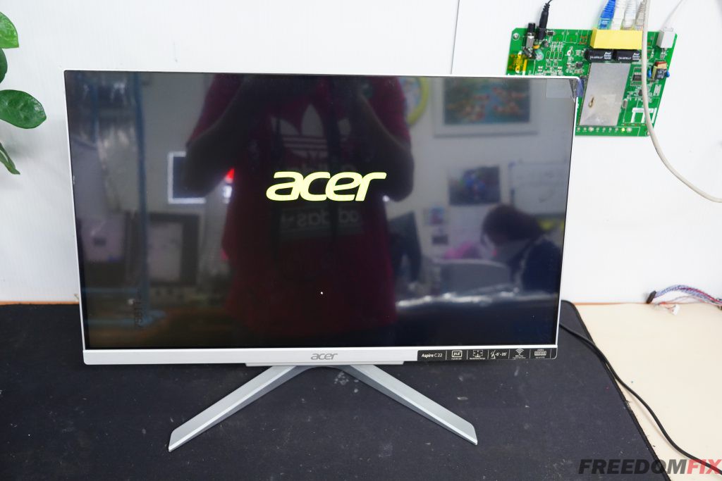 รับเปลี่ยนจอคอม ออลอินวัน ACER C22-320 21.5 นิ้ว จอแตก จอร้าว จอเสีย จอเป็นเส้น จอพัง เปลี่ยนจอใหม่ LINE @FREEDOMFIX