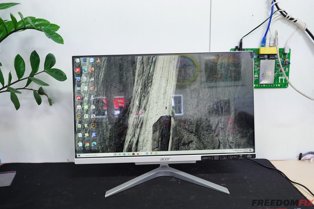 รับเปลี่ยนจอคอม ออลอินวัน ACER C22-320 21.5 นิ้ว จอแตก จอร้าว จอเสีย จอเป็นเส้น จอพัง เปลี่ยนจอใหม่ LINE @FREEDOMFIX