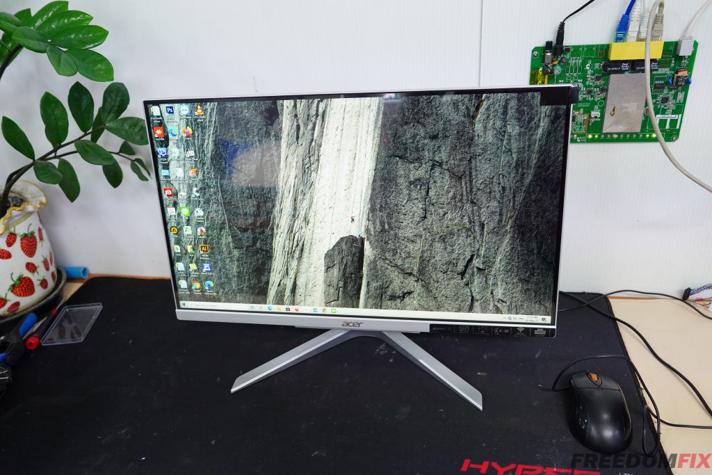 รับเปลี่ยนจอคอม ออลอินวัน ACER C22-320 21.5 นิ้ว จอแตก จอร้าว จอเสีย จอเป็นเส้น จอพัง เปลี่ยนจอใหม่ LINE @FREEDOMFIX
