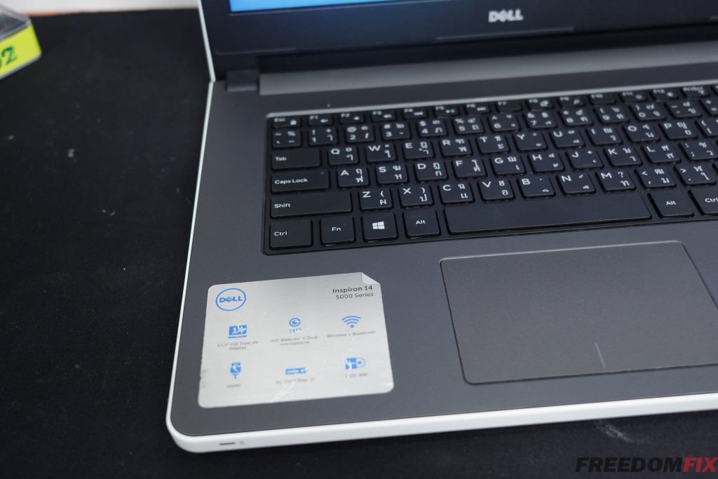 รับเปลี่ยนจอโน๊ตบุ๊ค DELL P64G 14.0 HD 5458 จอเสีย จอแตก จอร้าว จอเป็นเส้น จอเป็นวงดำ LINE @FREEDOMFIX