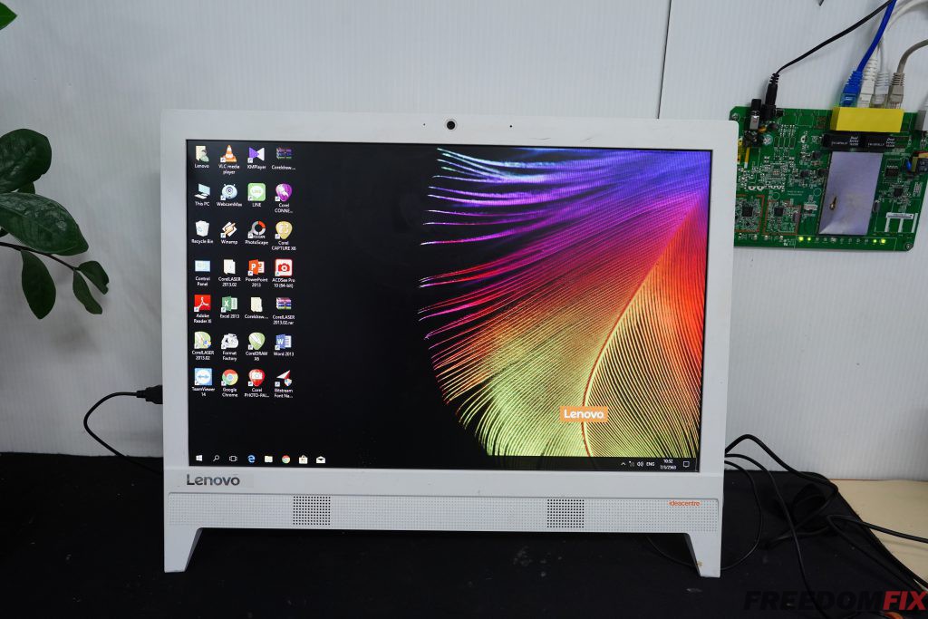 รับซ่อมคอม ออลอินวัน LENOVO AIO 310-20IAP เปิดไม่ติด ไม่ขึ้นภาพ ไฟไม่ขึ้น จอไม่ติด LINE @FREEDOMFIX