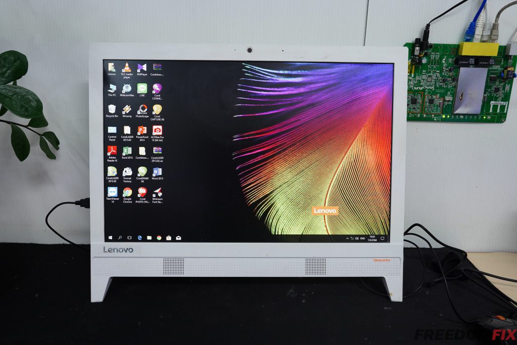 รับซ่อมคอม ออลอินวัน LENOVO AIO 310-20IAP เปิดไม่ติด ไม่ขึ้นภาพ ไฟไม่ขึ้น จอไม่ติด LINE @FREEDOMFIX